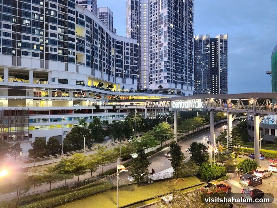 Central Walk Pedestrian Bridge