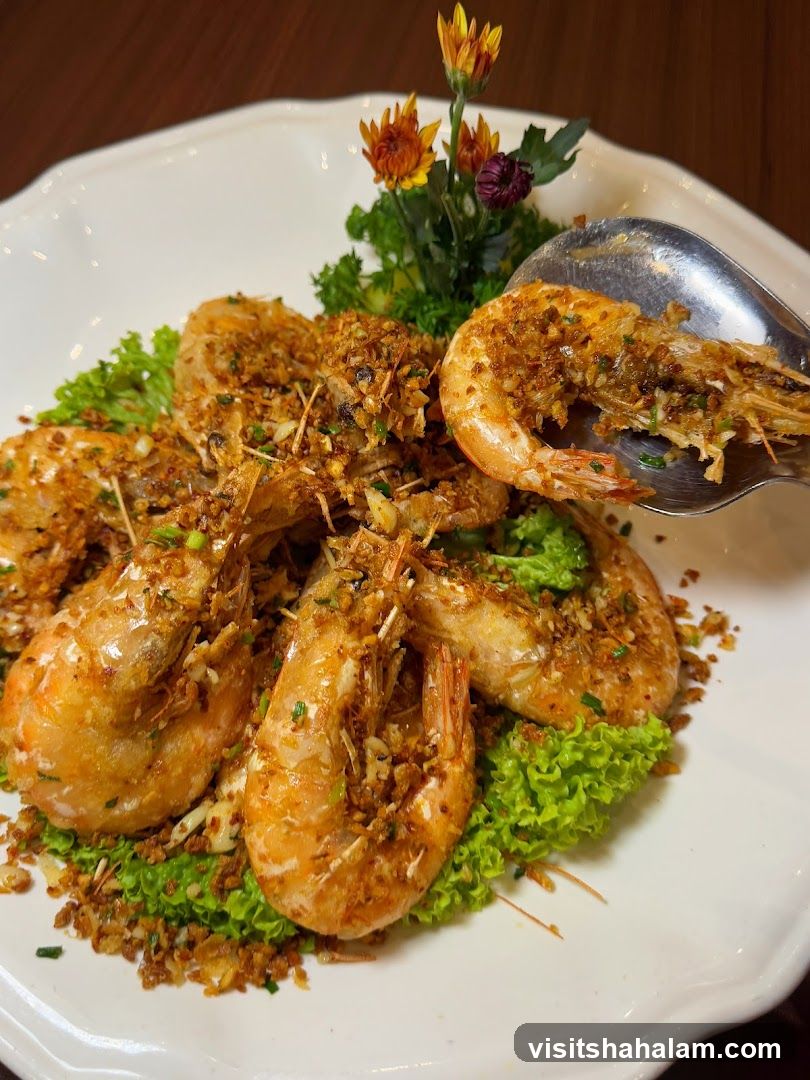 Garlic Fried Prawns