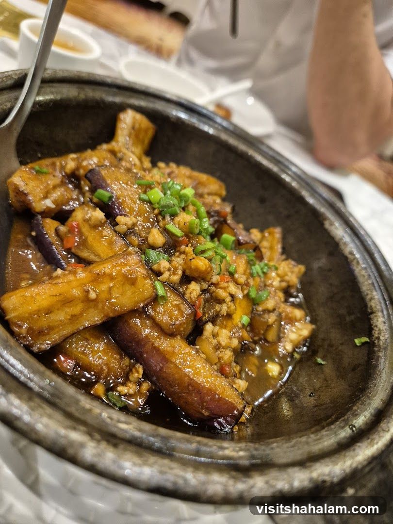 Braised Eggplant with Minced Pork