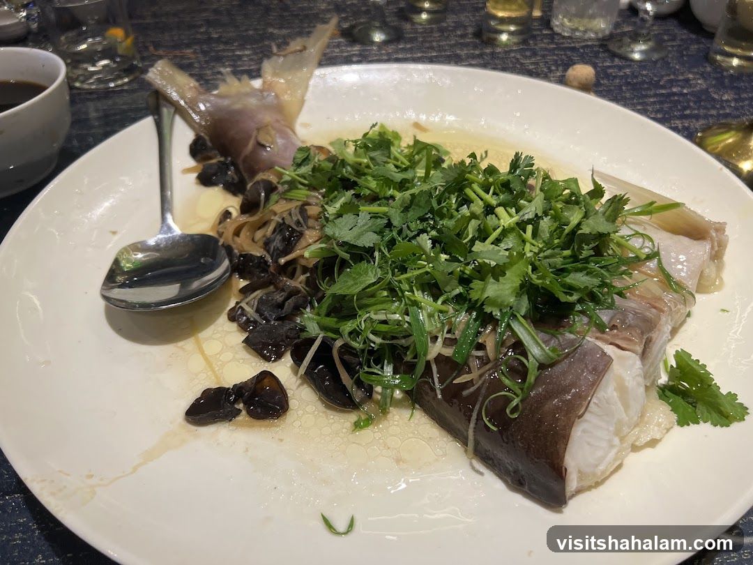 Steamed Fish Dish