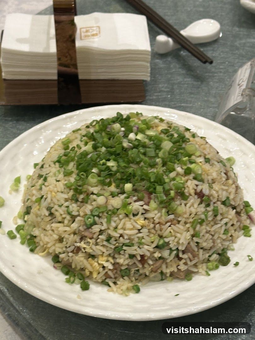 Fried Rice with Scallions