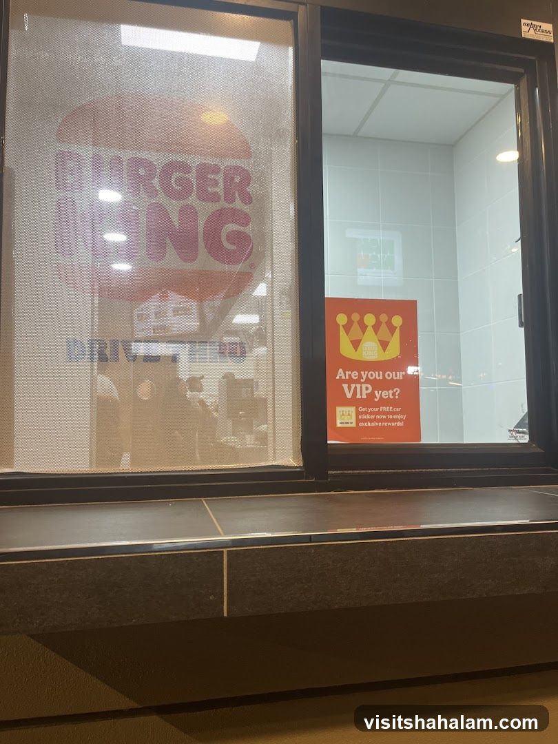 Burger King Drive-Thru Window