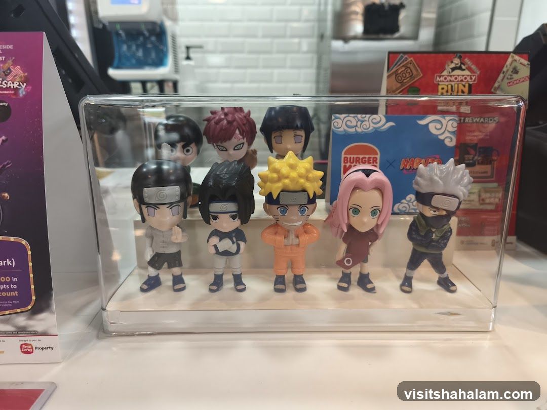 Naruto Figurines Display