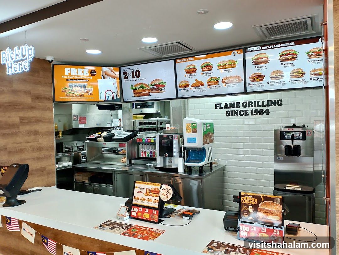 Fast Food Restaurant Counter
