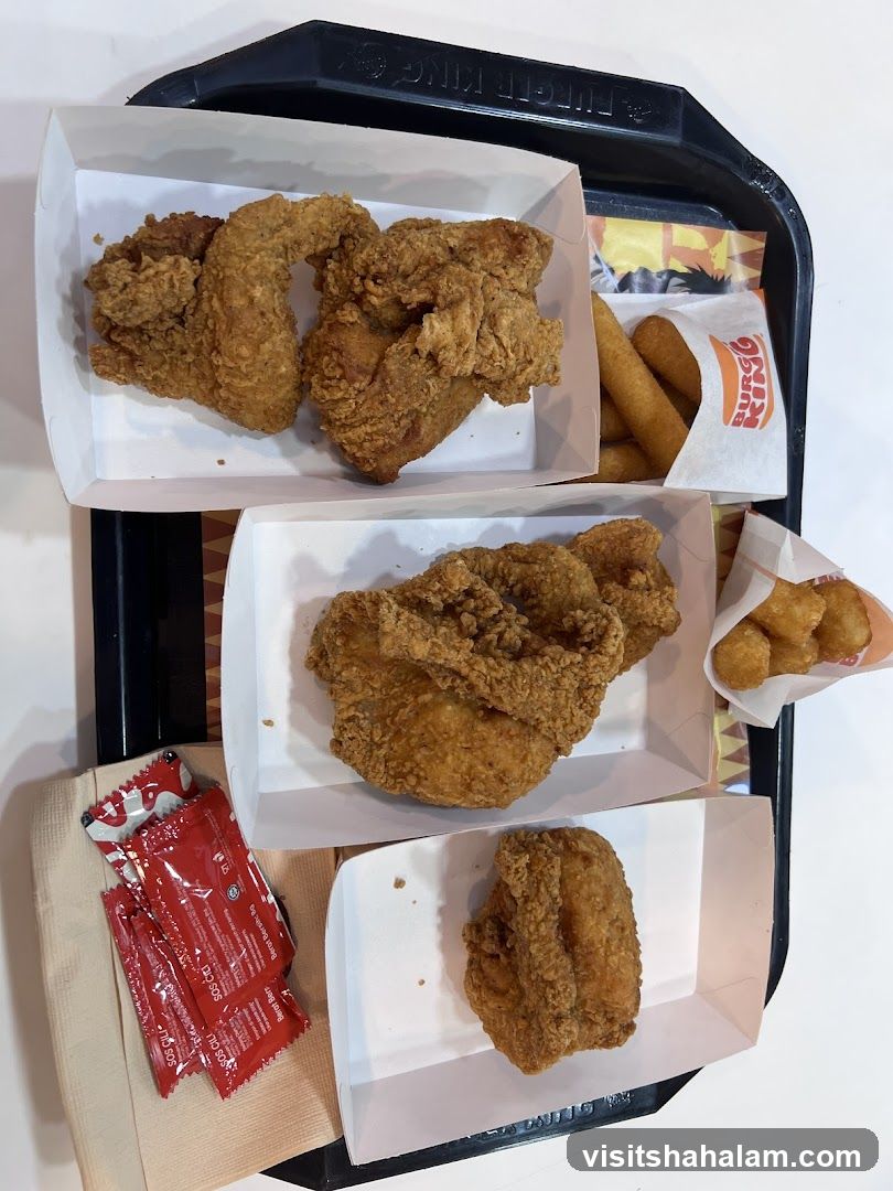 Burger King Fried Chicken Meal