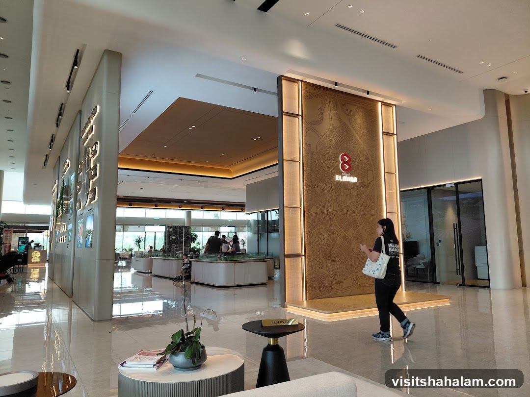 Modern Interior with City of Elmina Branding