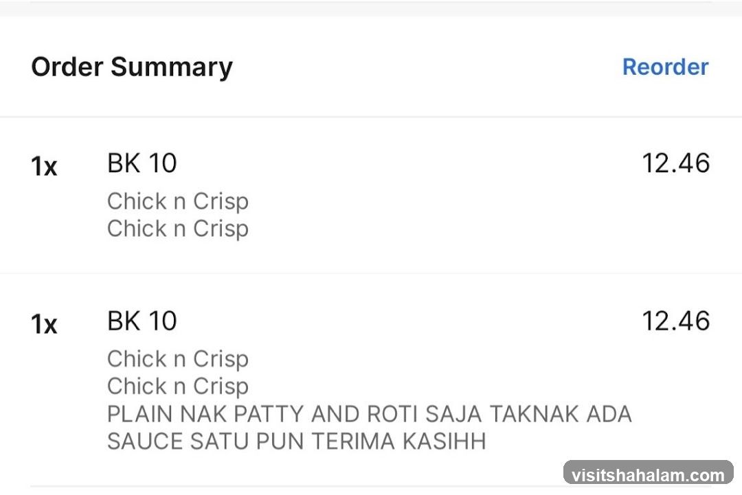 Order Summary