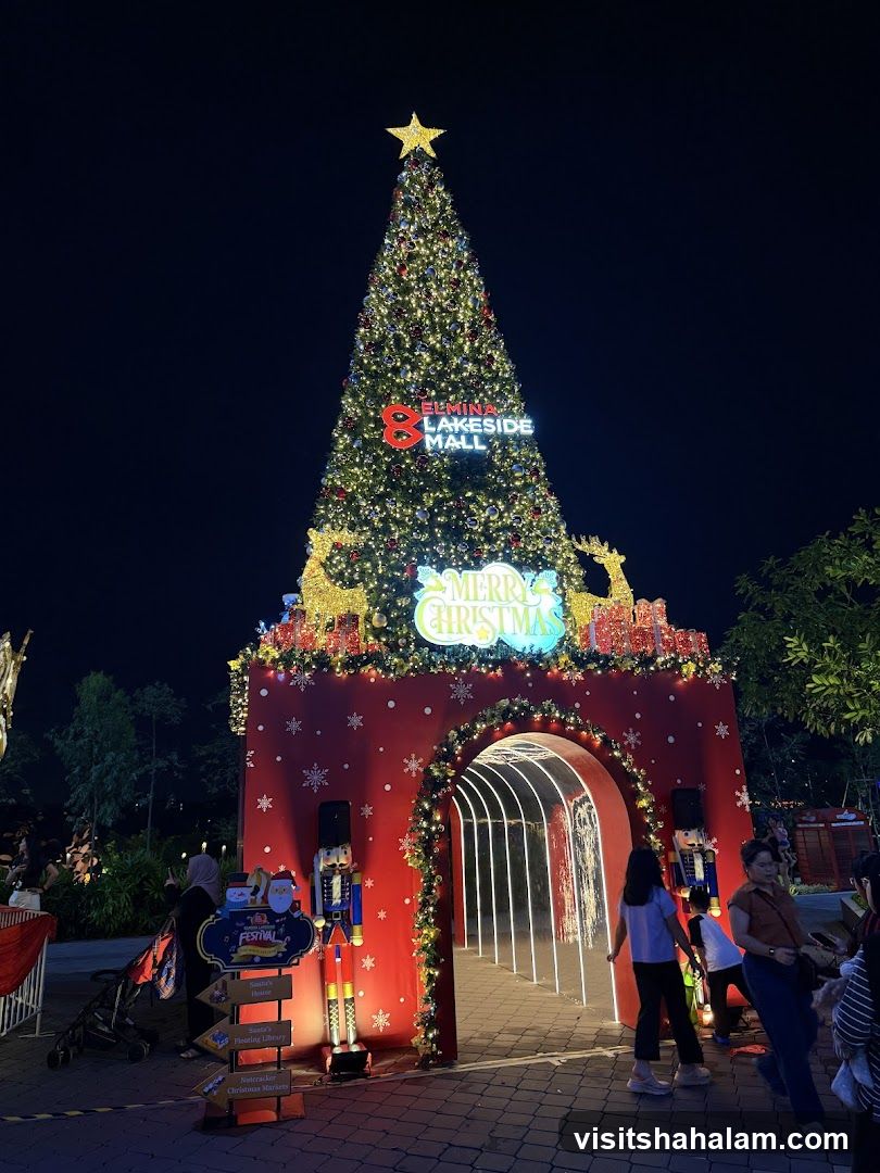 Christmas Tree Entrance