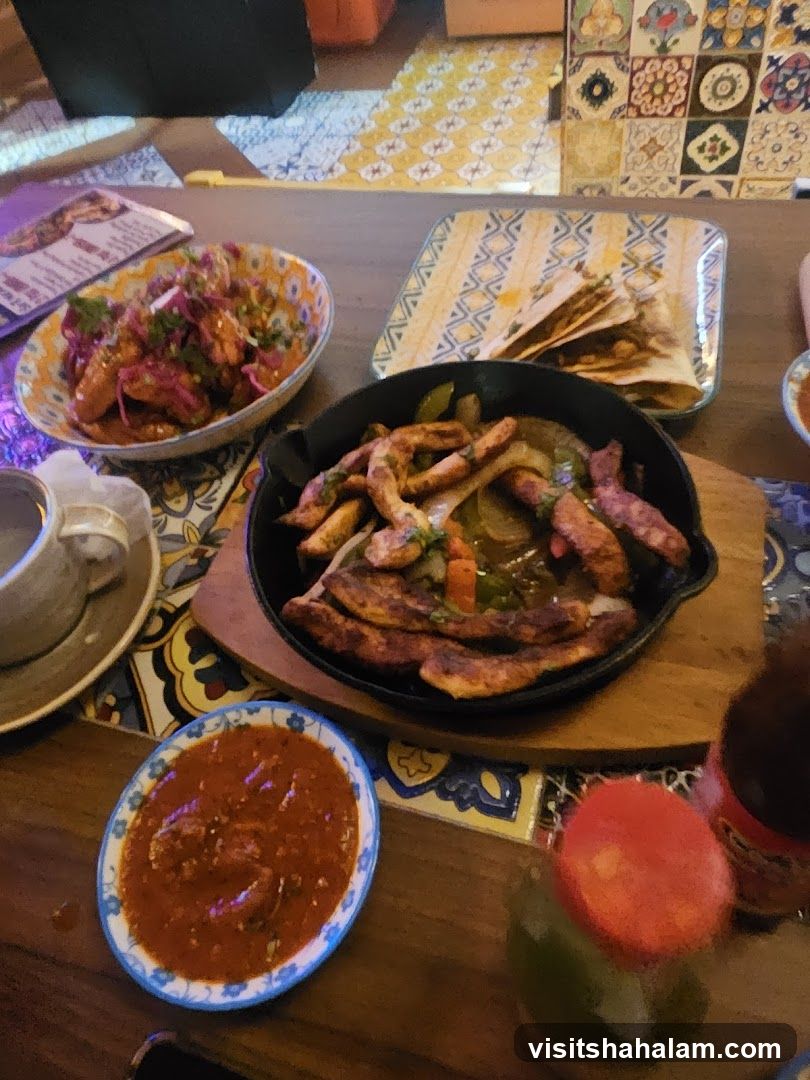 Fajitas and Appetizers