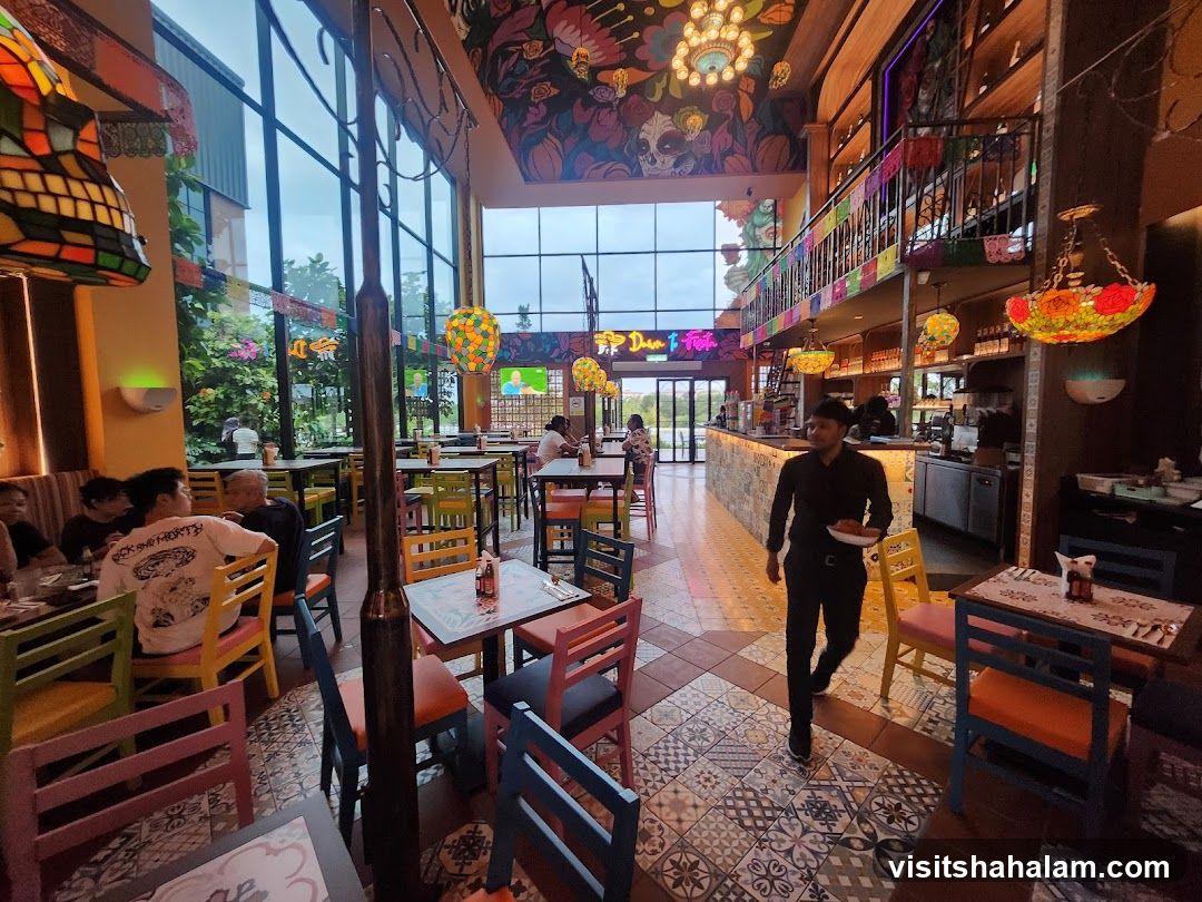 Vibrant Restaurant Interior