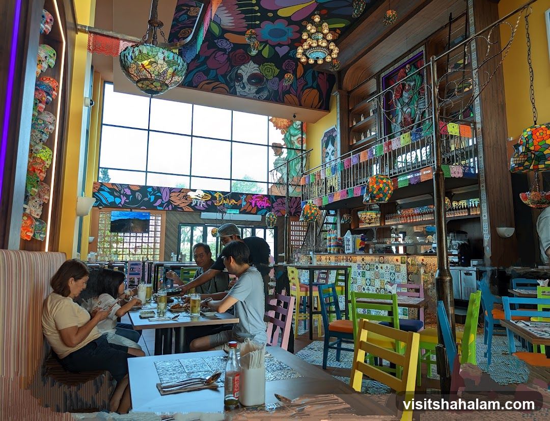Vibrant Restaurant Interior