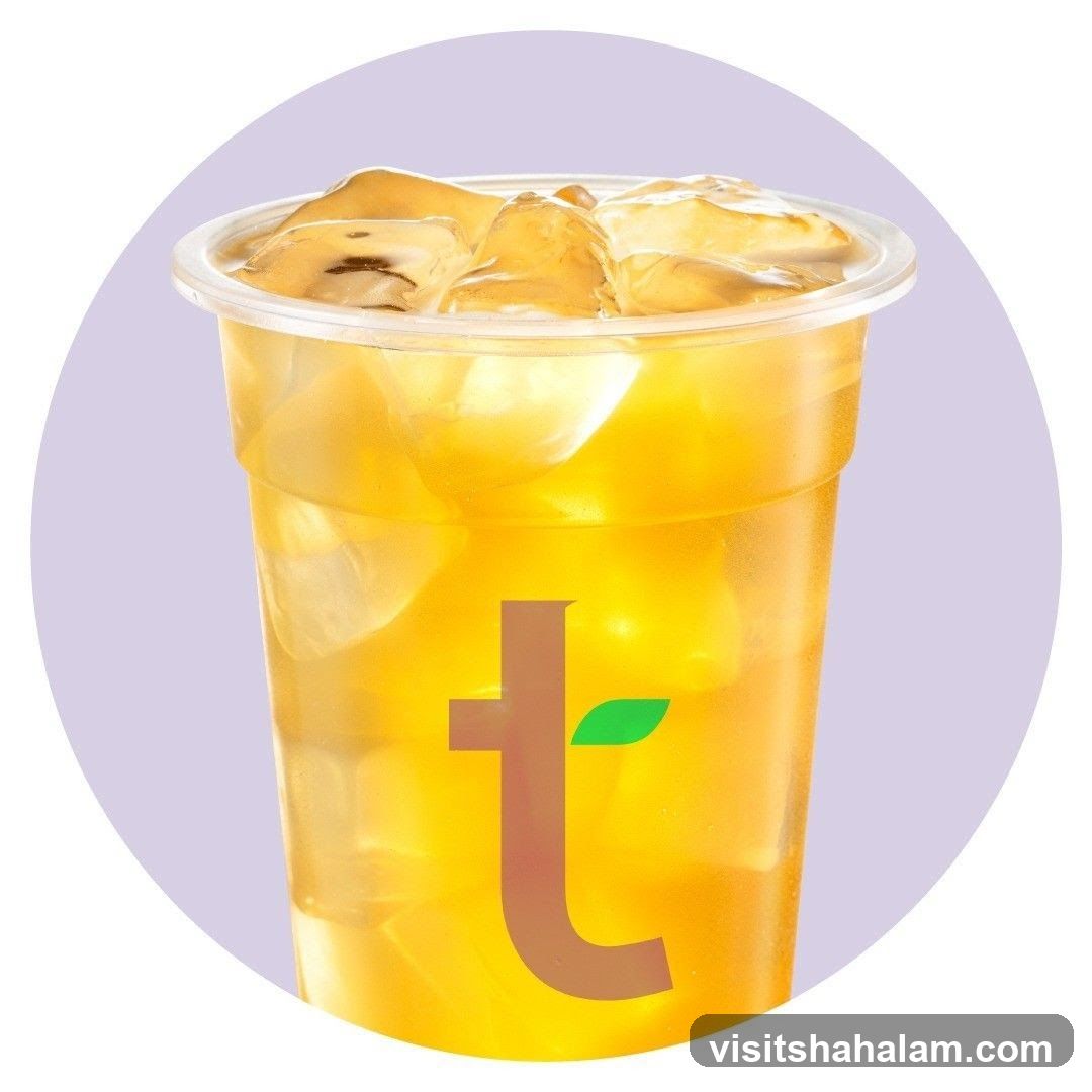 Iced Tea with Logo