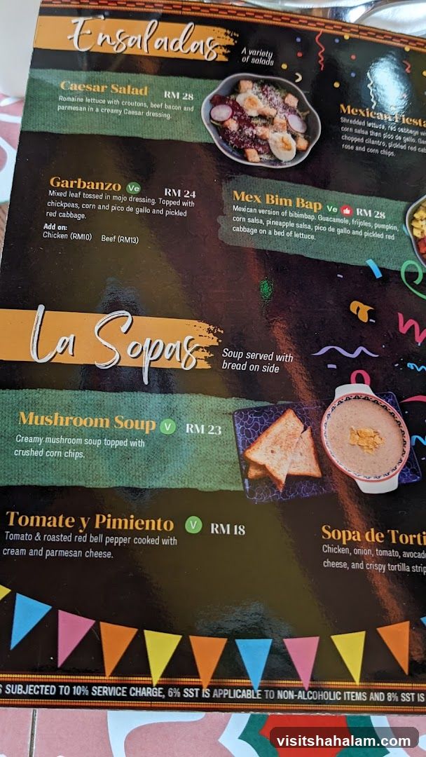 Ensaladas and La Sopas