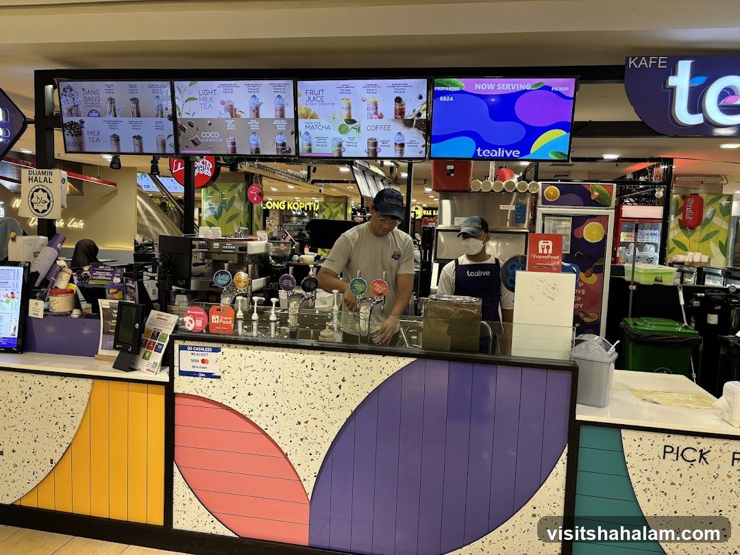 Tealive Beverage Stall