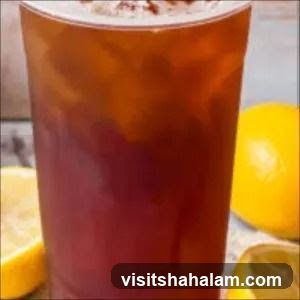 Iced Tea with Lemon