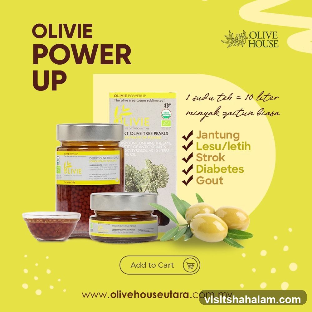 Olivie Power Up Product Advertisement