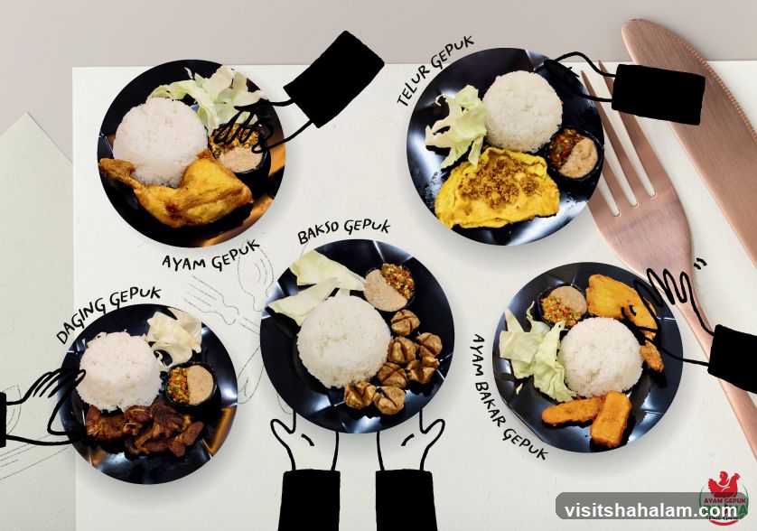 Indonesian Food Platter