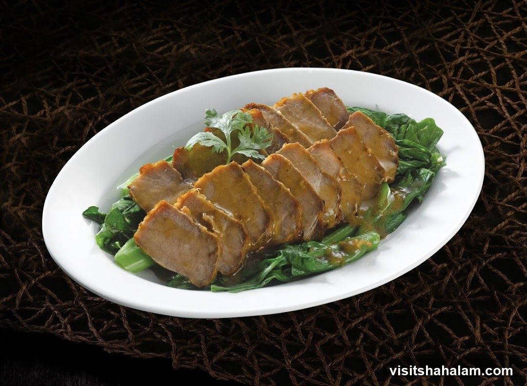 Sliced Pork with Greens