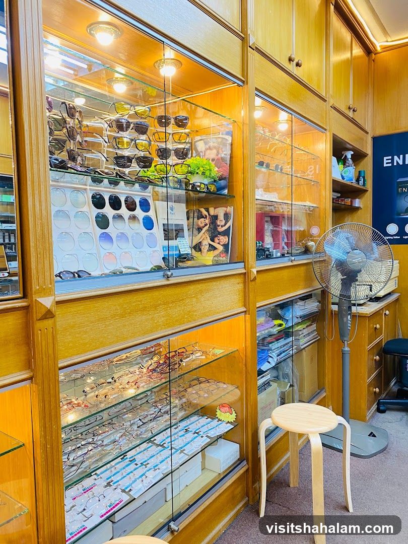 Eyeglass Store Interior