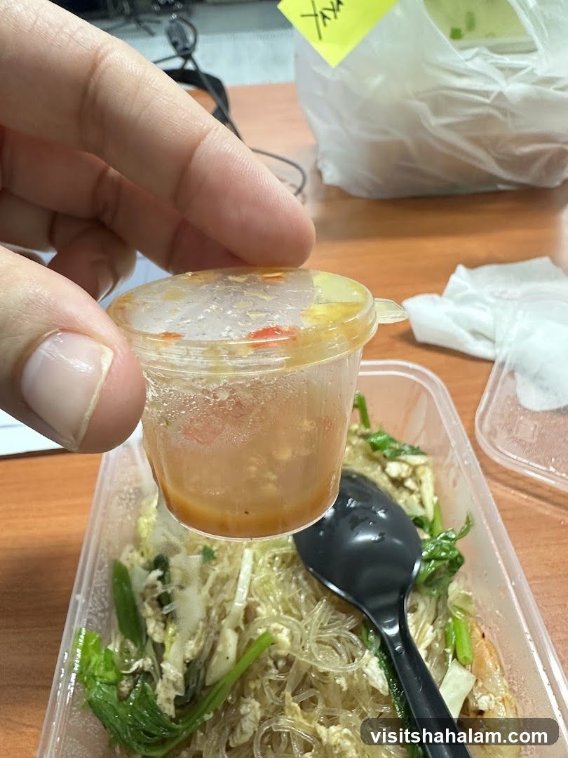 Dipping Sauce and Noodles