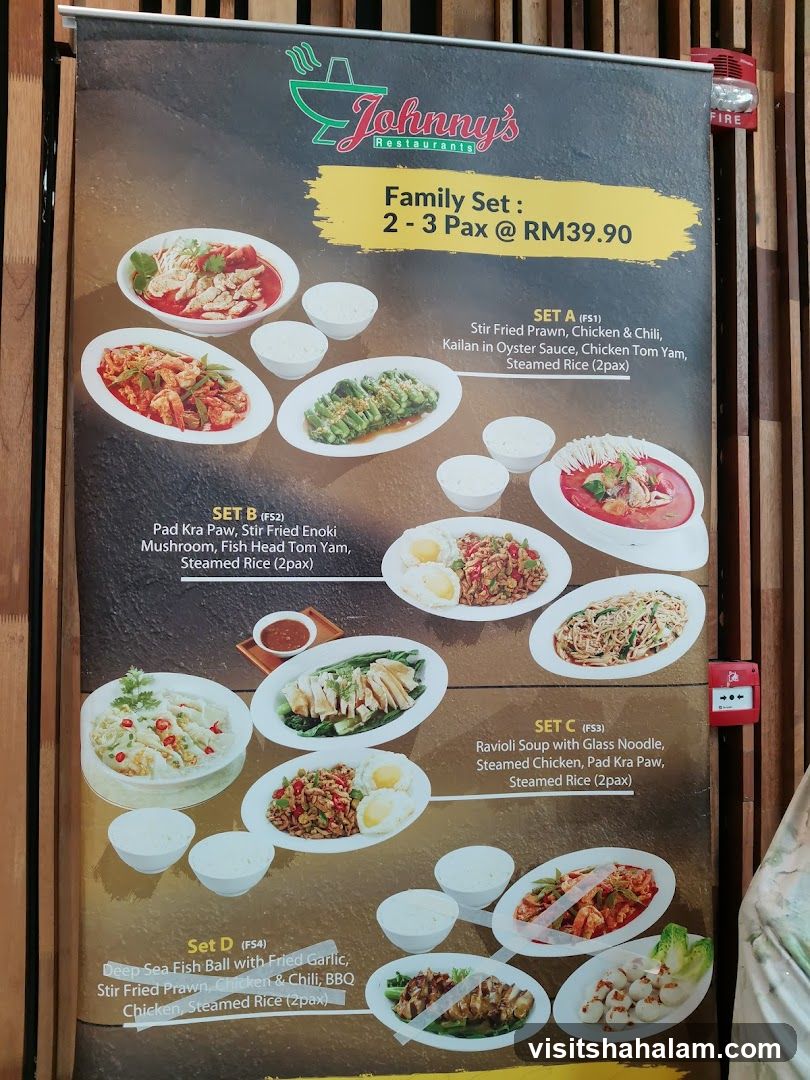 Johnny's Restaurants Family Set