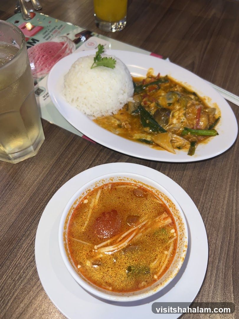 Thai Food Spread