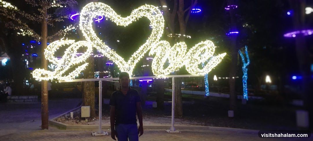 Illuminated "Love" Sign