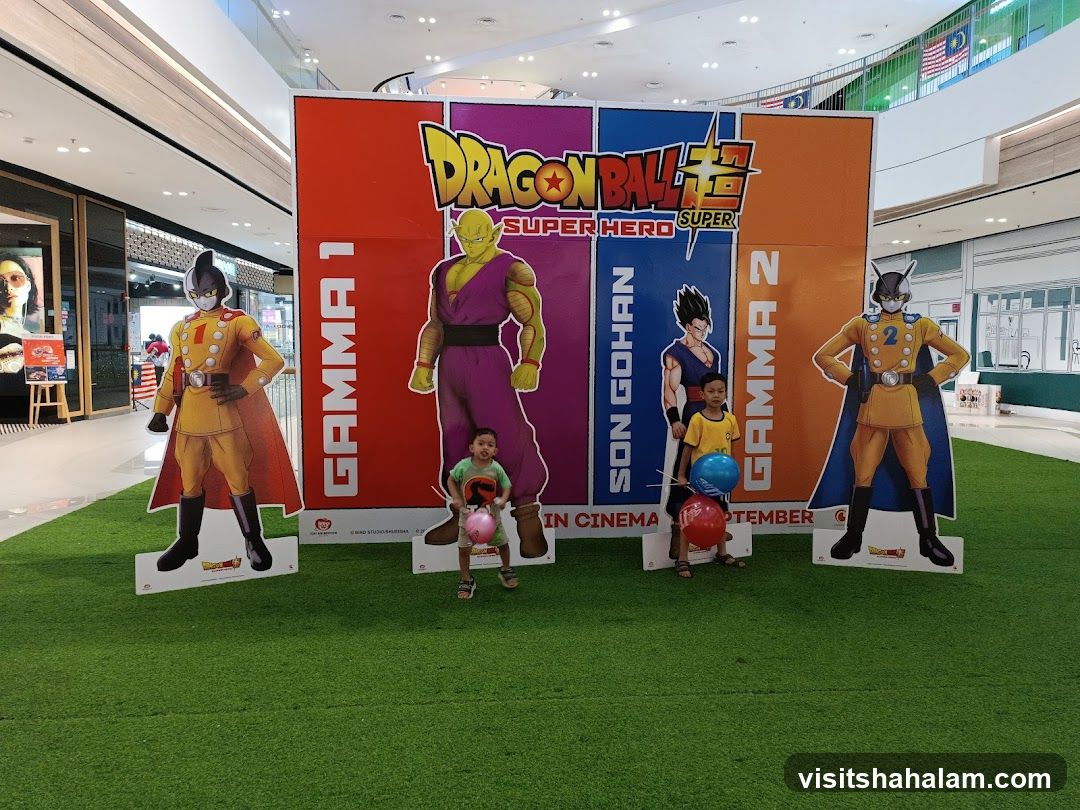 Dragon Ball Super: Super Hero promotional display