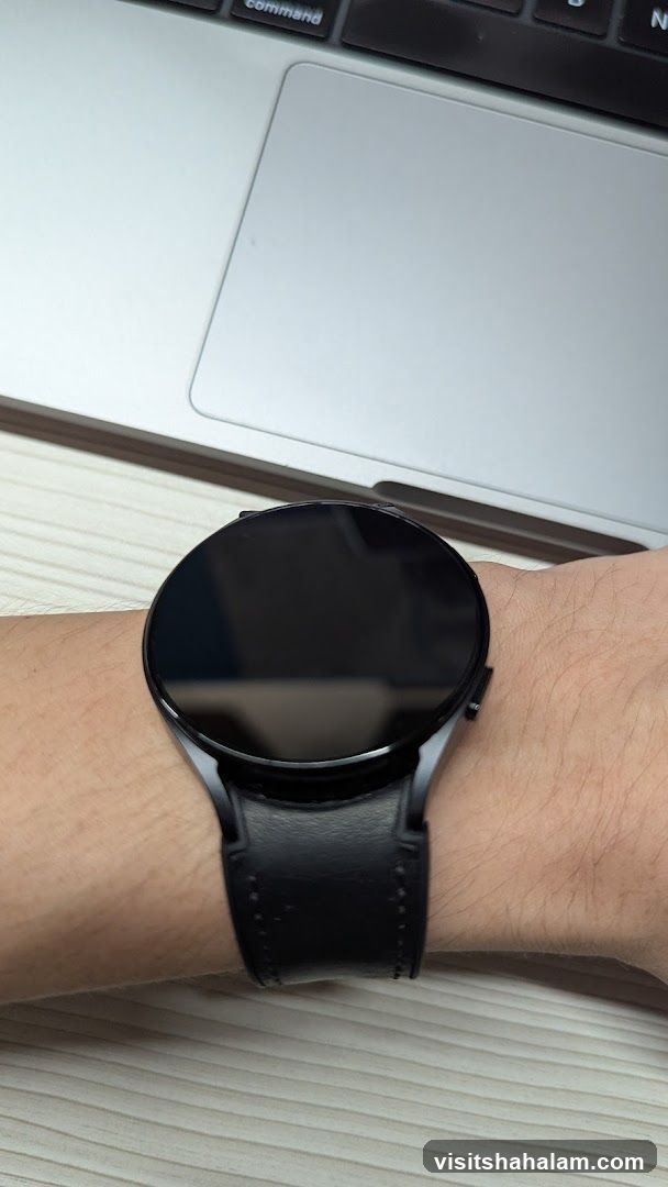 Smartwatch on wrist