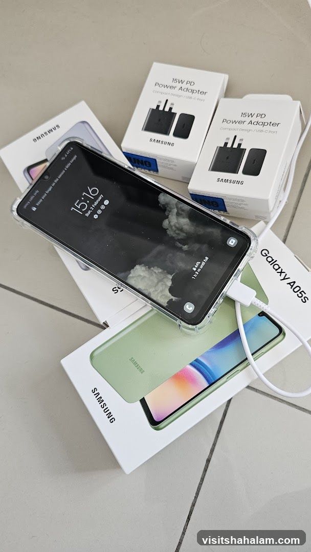 Samsung Galaxy A05s and Power Adapters