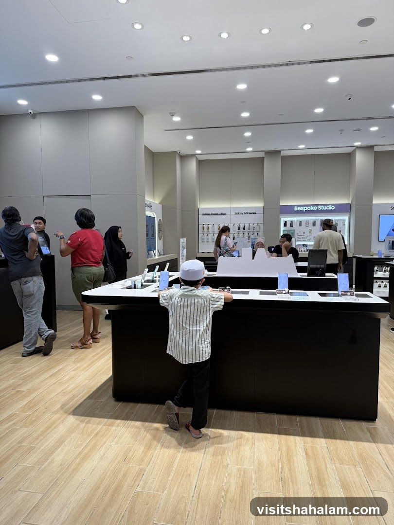 Electronics Store Display