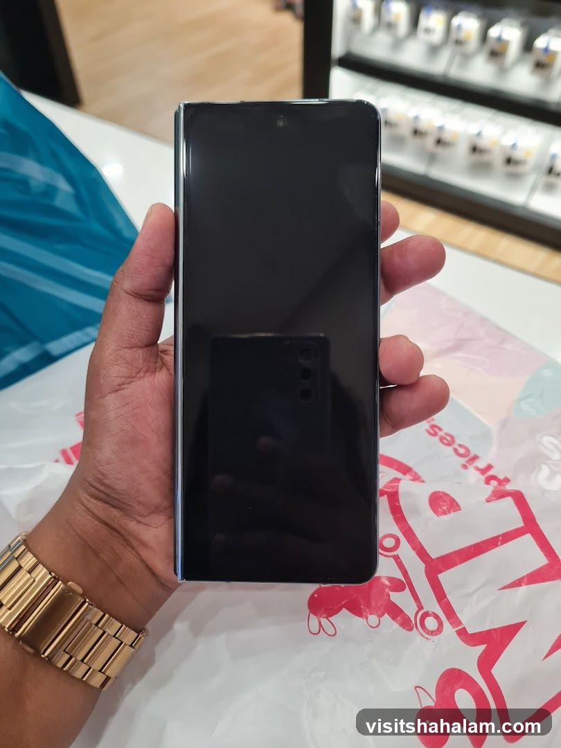 Smartphone in hand