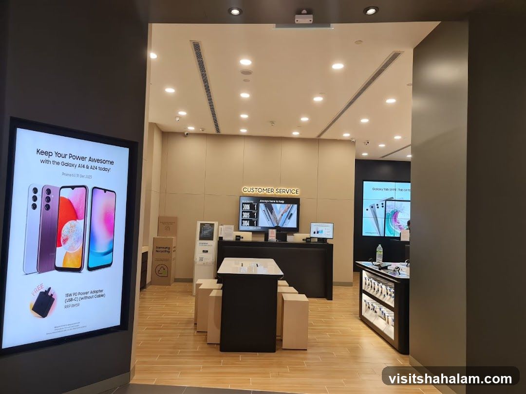 Samsung Store Interior