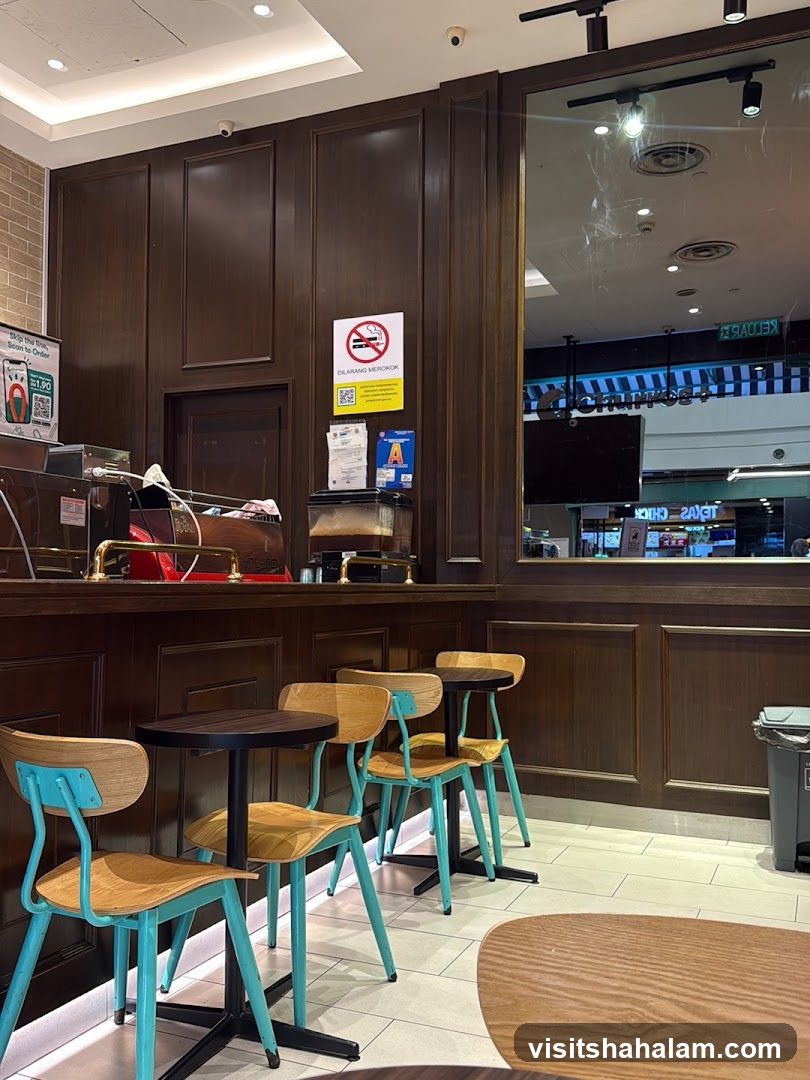 Cafe Seating Area