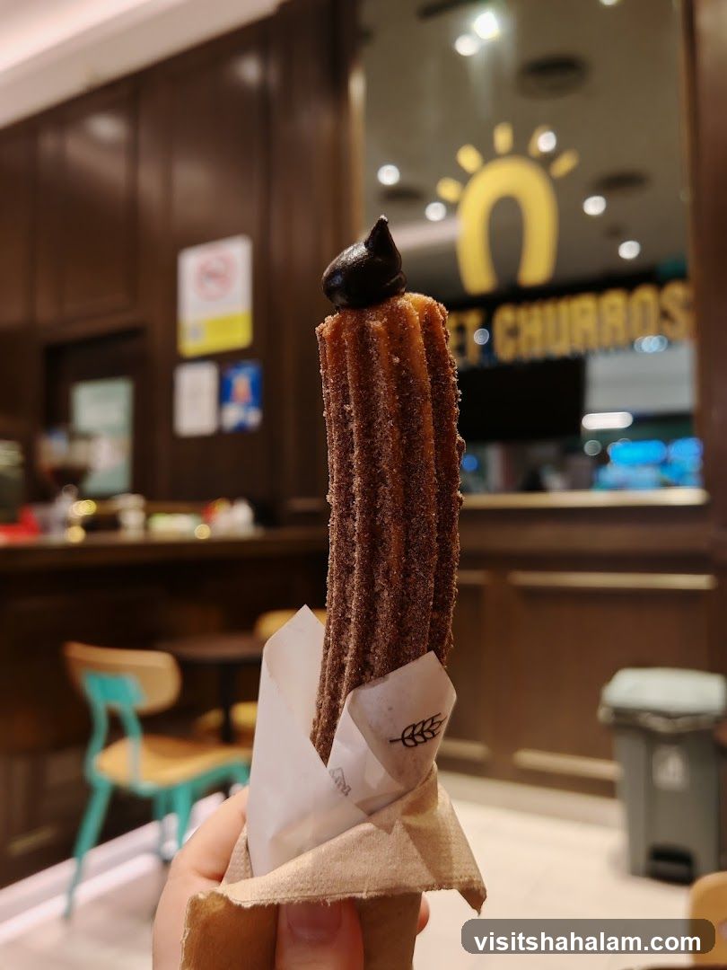 Churro with Chocolate Dip