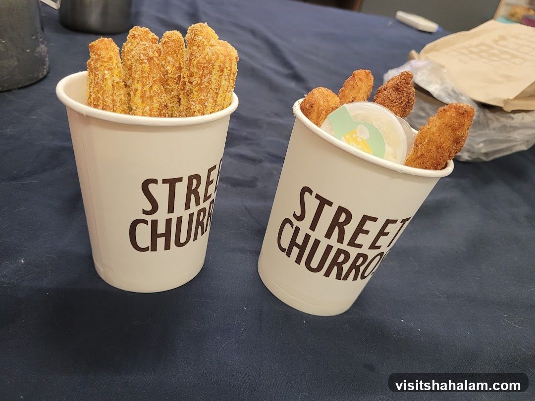 Churros in Cups