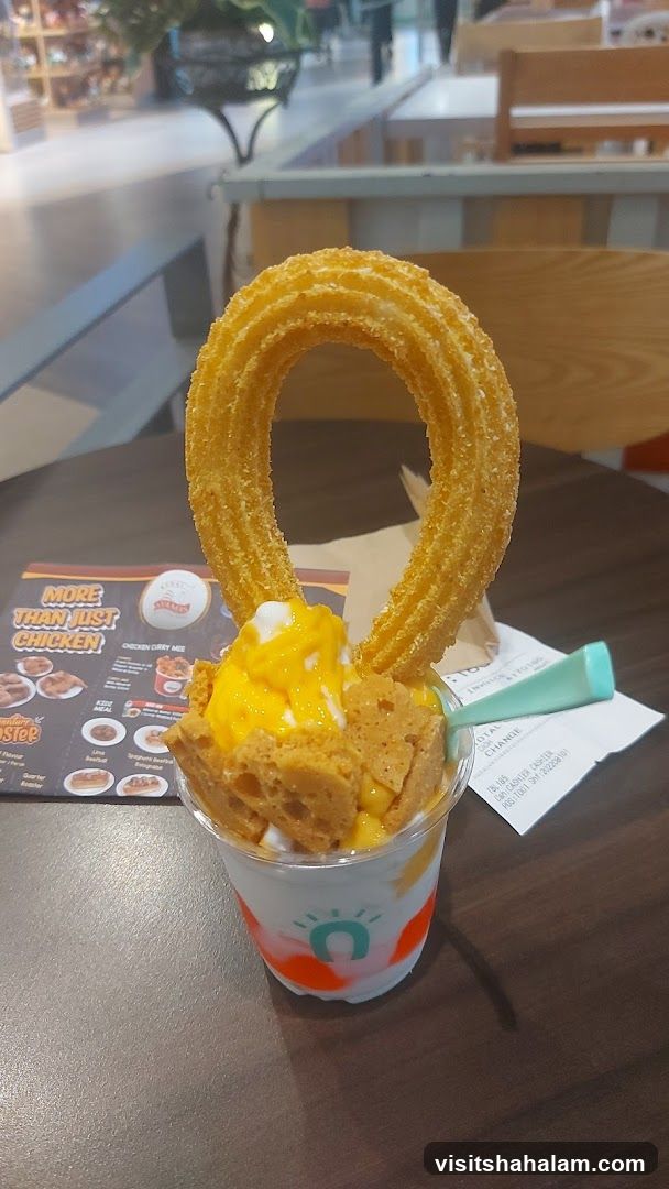 Dessert with Churro