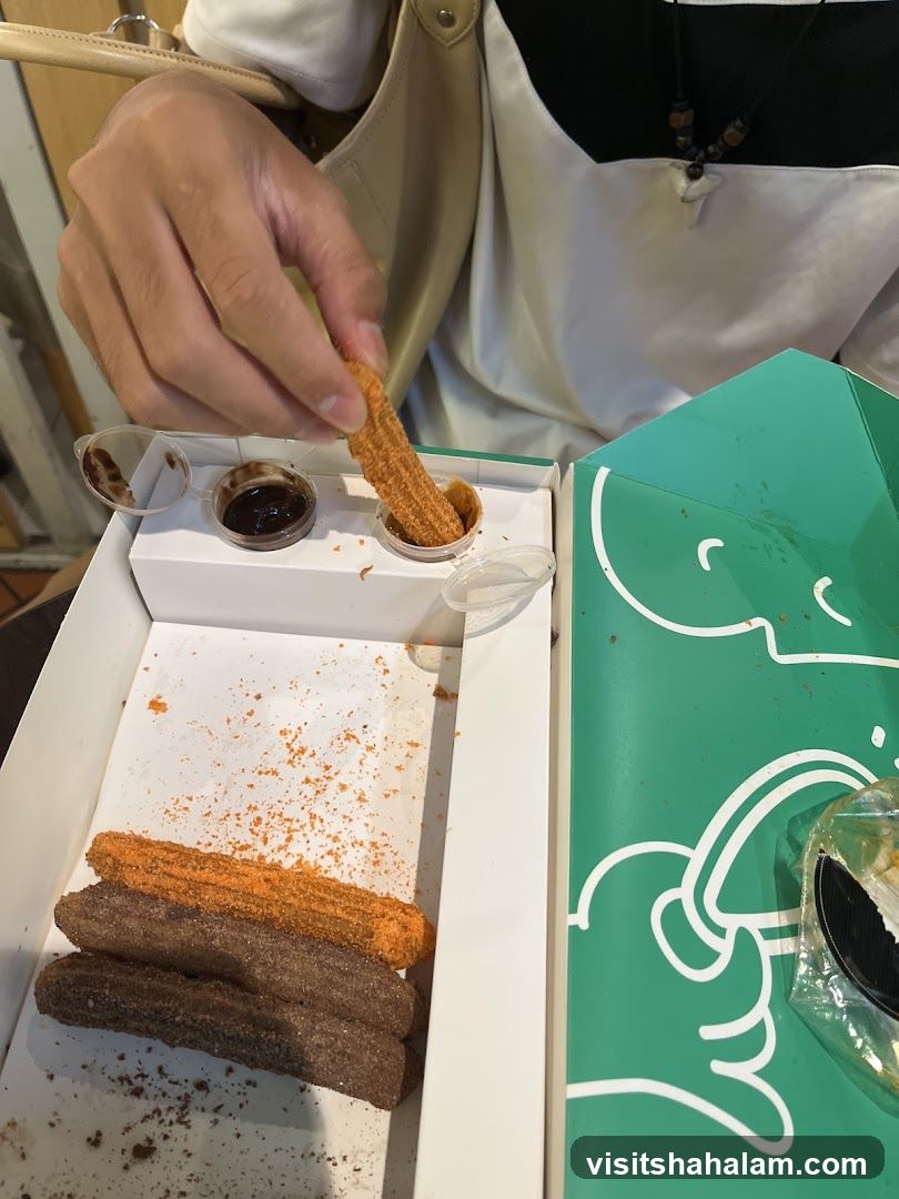 Churros with Dips
