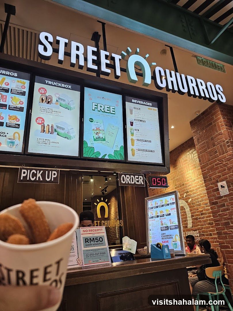 Street O Churros Counter