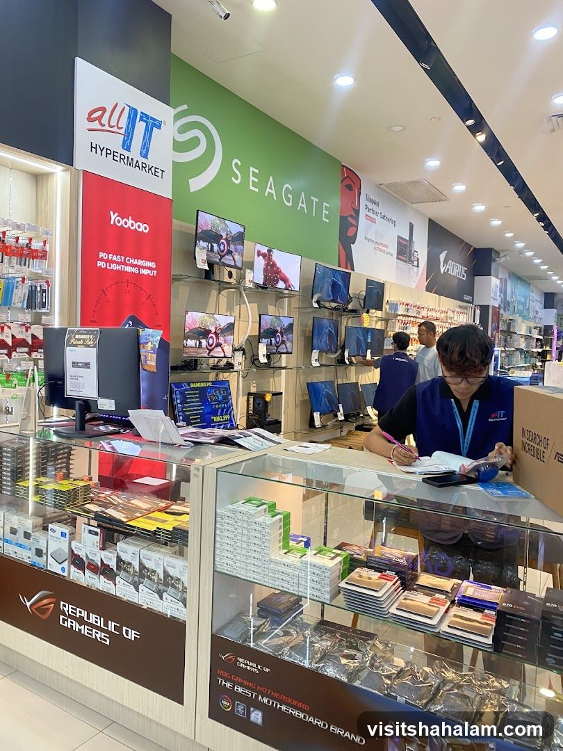 Computer Store Interior
