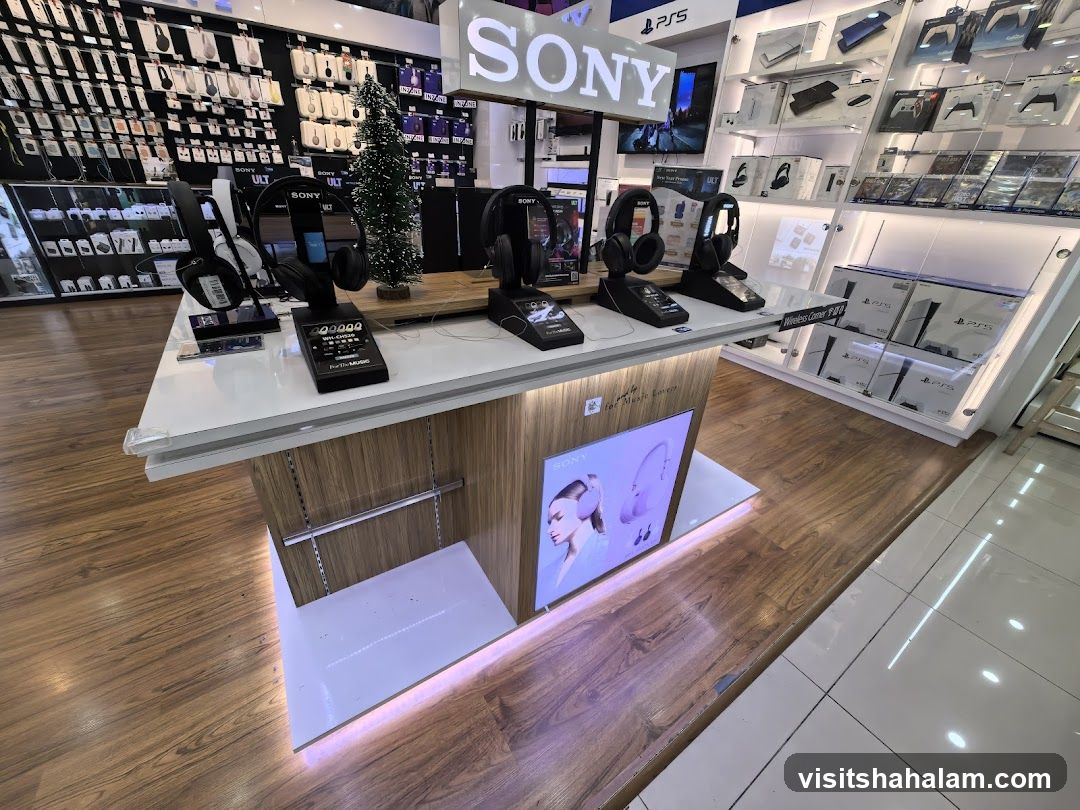 Sony Electronics Store Display