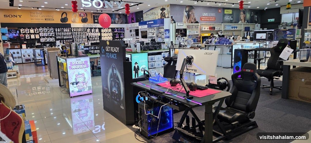 Electronics Store Interior