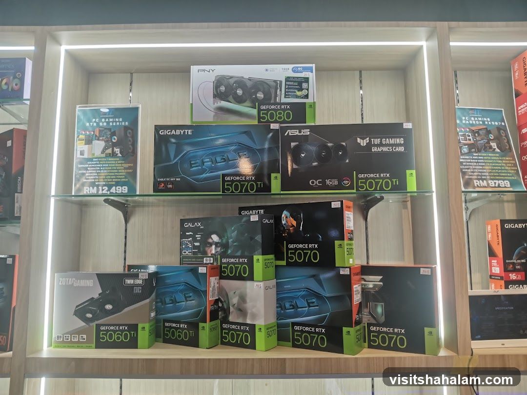 Computer Graphics Cards Display