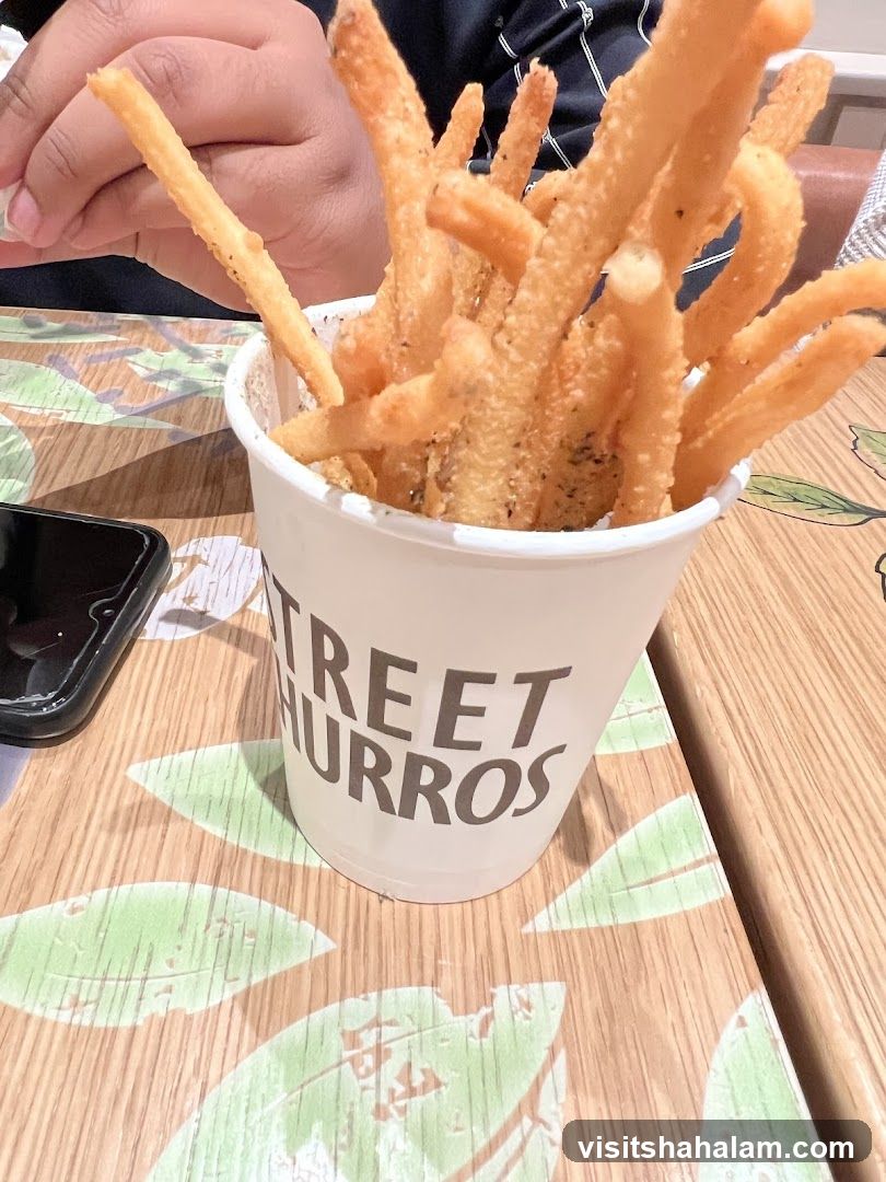 Churros in a cup