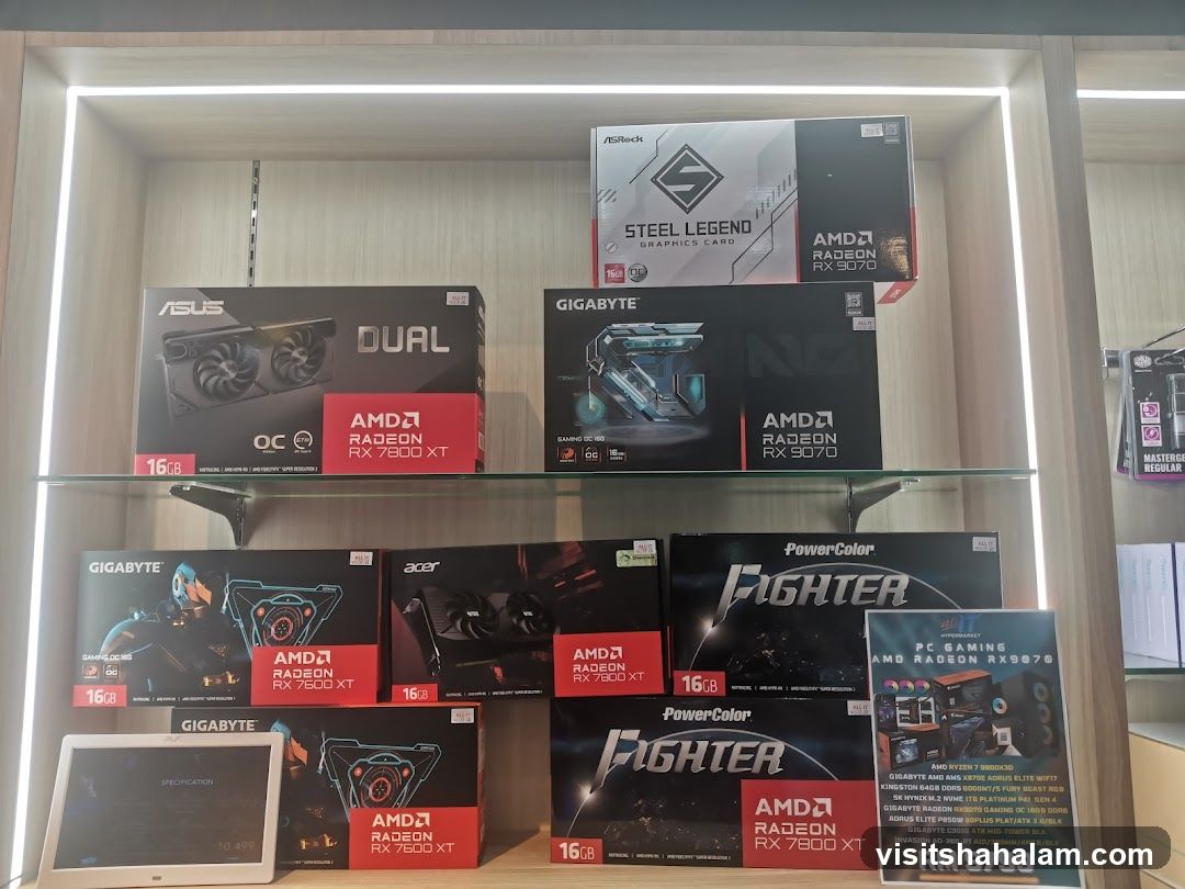 Computer Graphics Cards Display