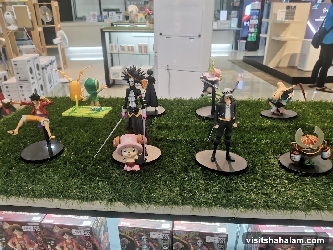 Anime Figurines Display