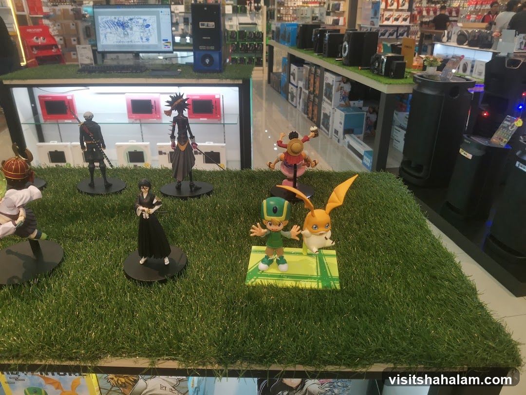 Anime Figurines Display