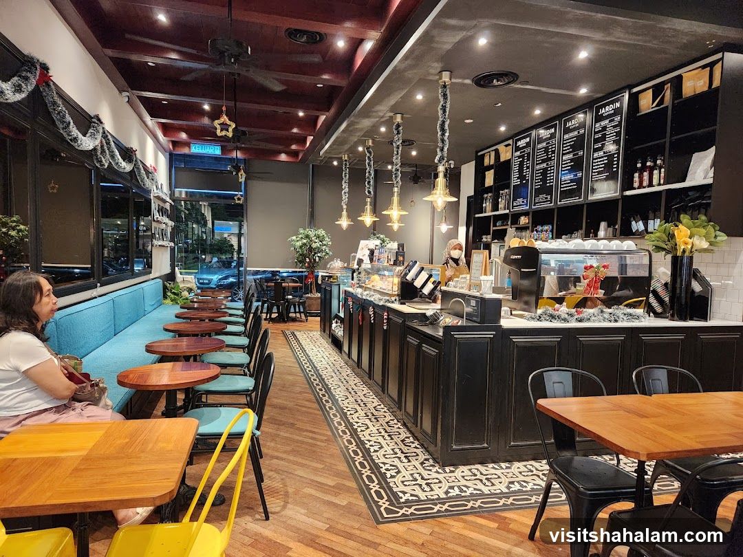 Interior of a coffee shop