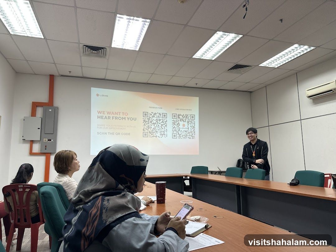 Presentation with QR Code