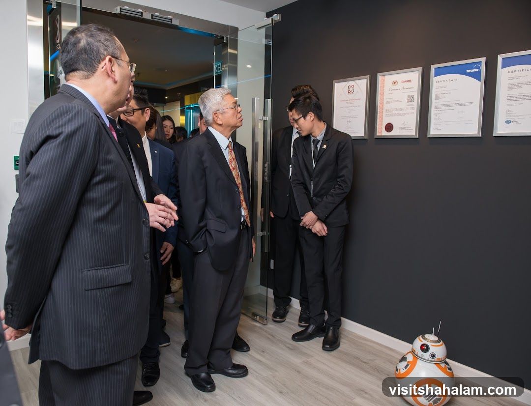 Business meeting with BB-8 decoration